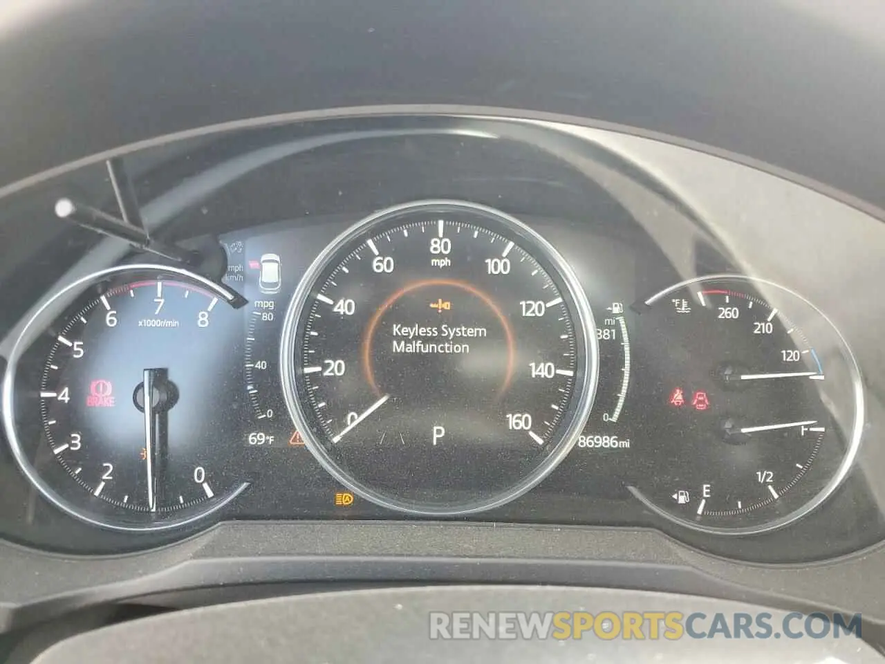 9 fotografías del automóvil dañado JM3KFBDM6M1343287 MAZDA CX-5 2021