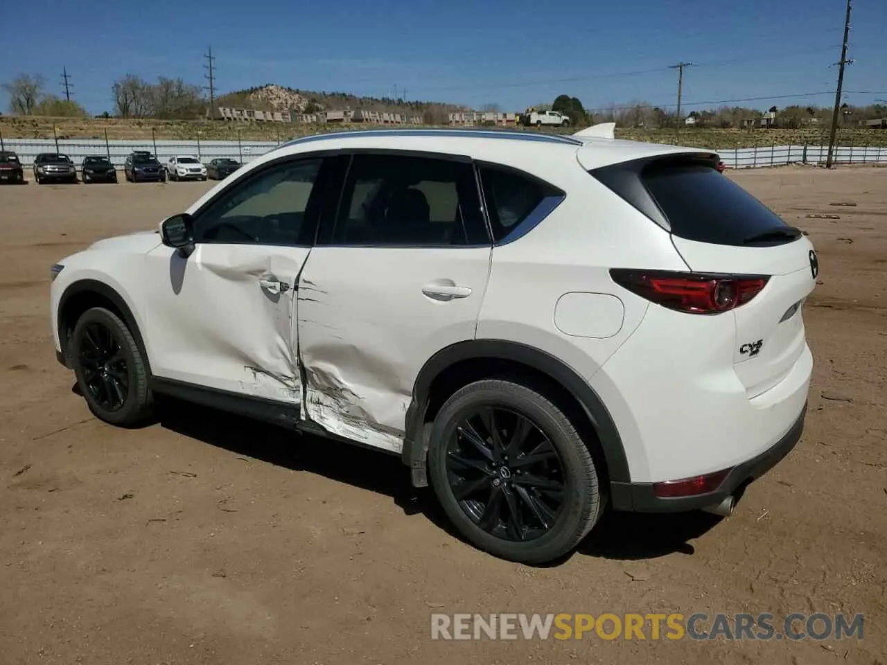 2 fotografías del automóvil dañado JM3KFBDM6M1368061 MAZDA CX-5 2021