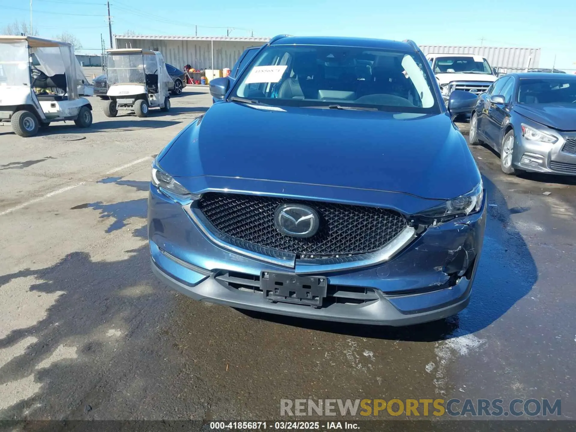 12 fotografías del automóvil dañado JM3KFBDM7M0311552 MAZDA CX-5 2021