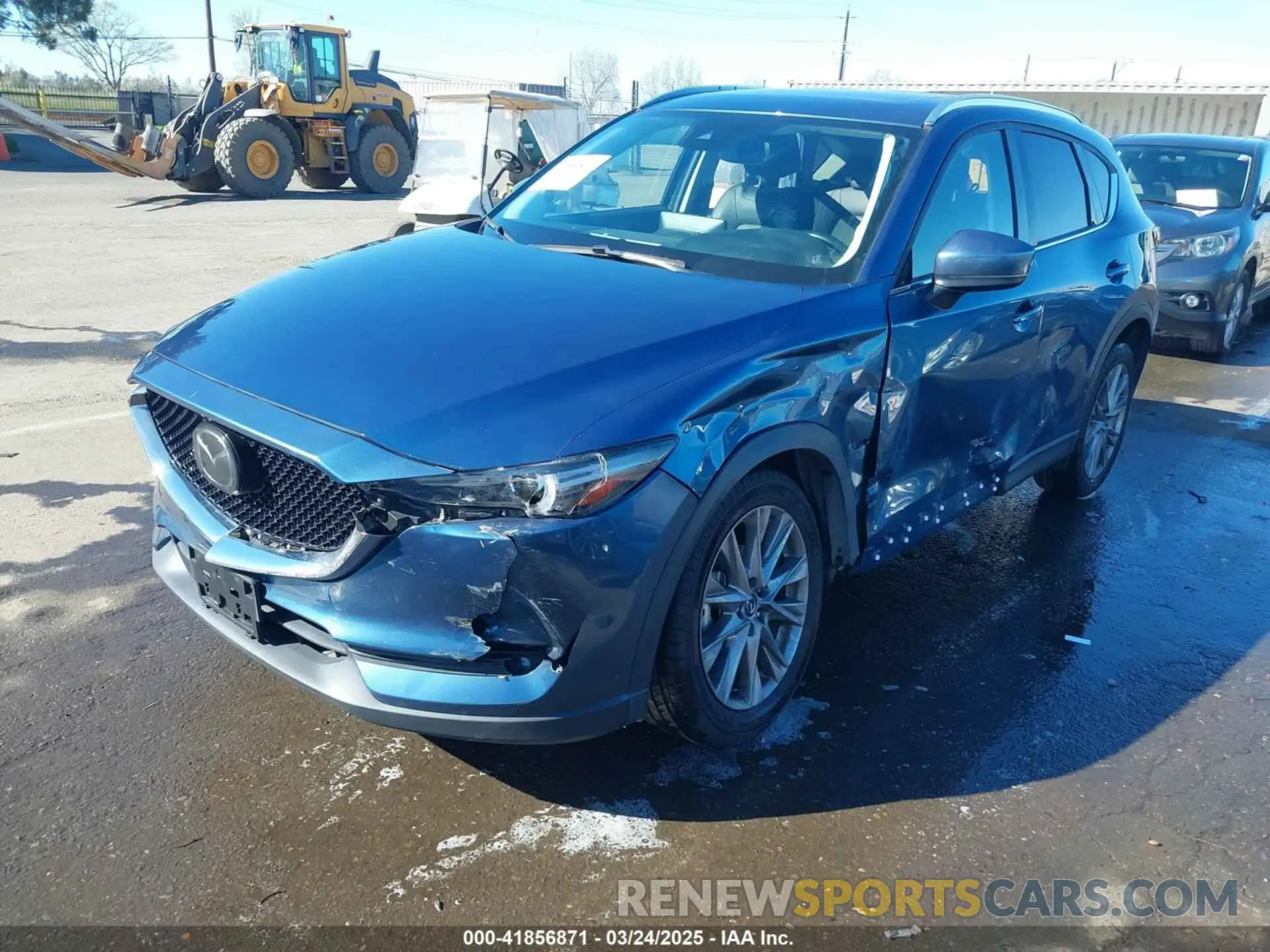 2 fotografías del automóvil dañado JM3KFBDM7M0311552 MAZDA CX-5 2021