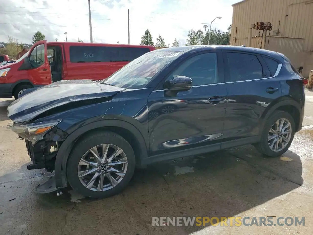 1 fotografías del automóvil dañado JM3KFBDM8M0489180 MAZDA CX-5 2021