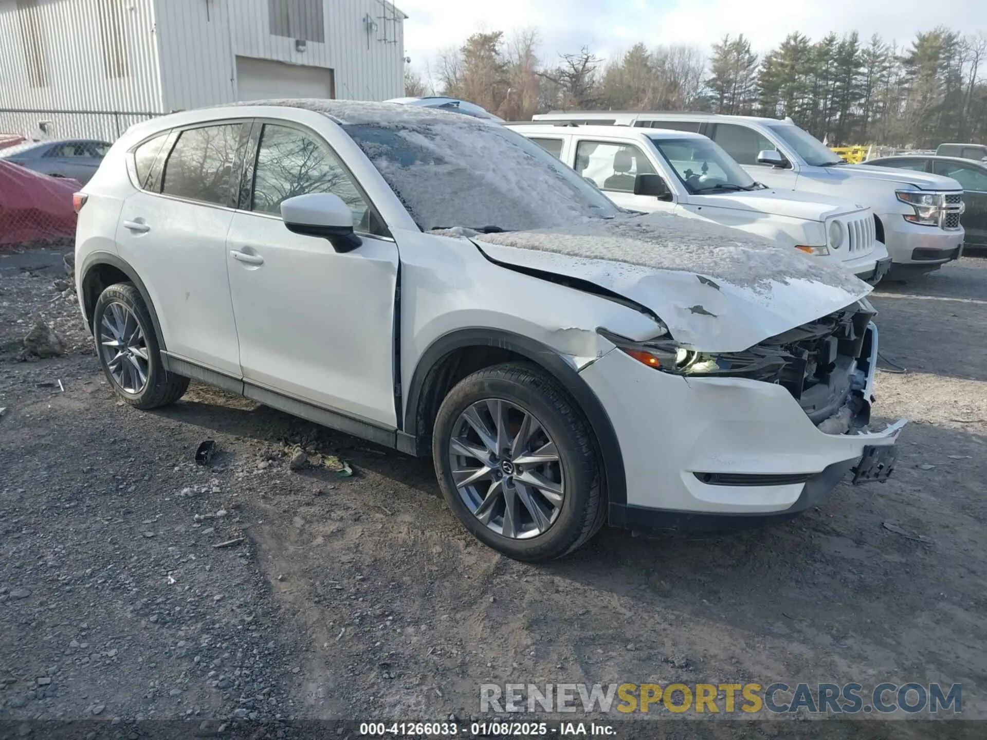 1 fotografías del automóvil dañado JM3KFBDM8M0493892 MAZDA CX-5 2021