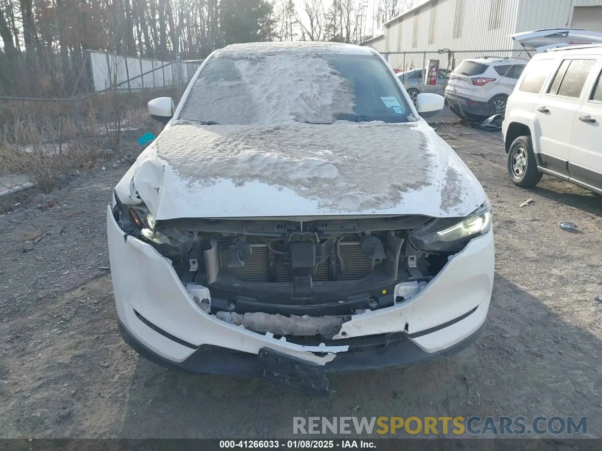 12 fotografías del automóvil dañado JM3KFBDM8M0493892 MAZDA CX-5 2021