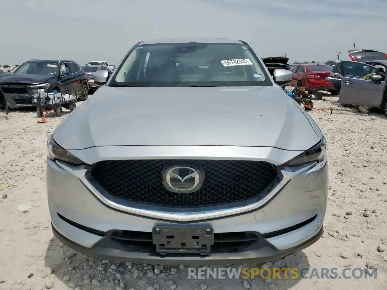 5 fotografías del automóvil dañado JM3KFBDM8M1434318 MAZDA CX-5 2021