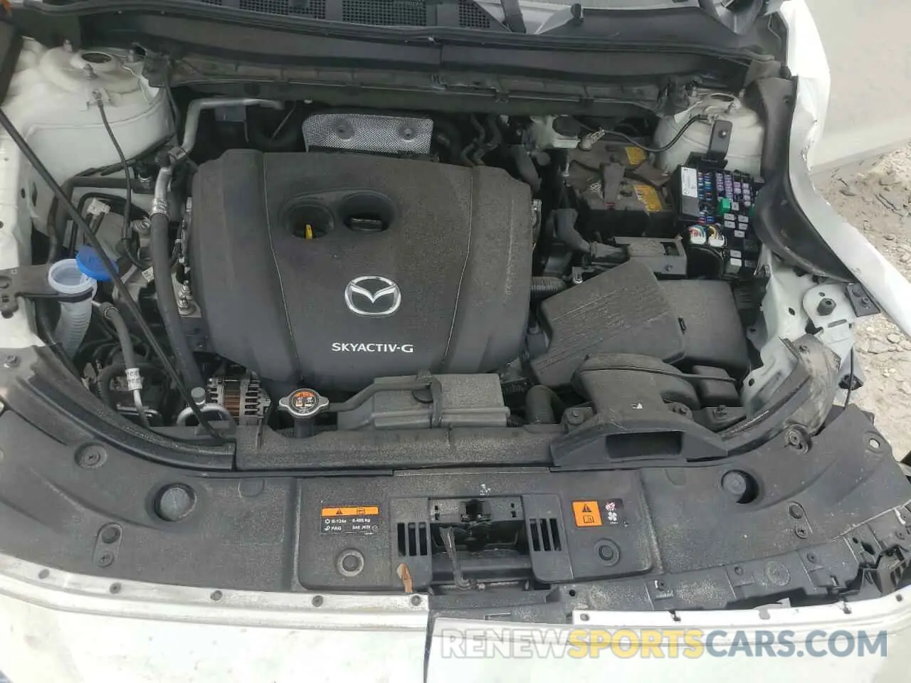 12 fotografías del automóvil dañado JM3KFBDM8M1437610 MAZDA CX-5 2021