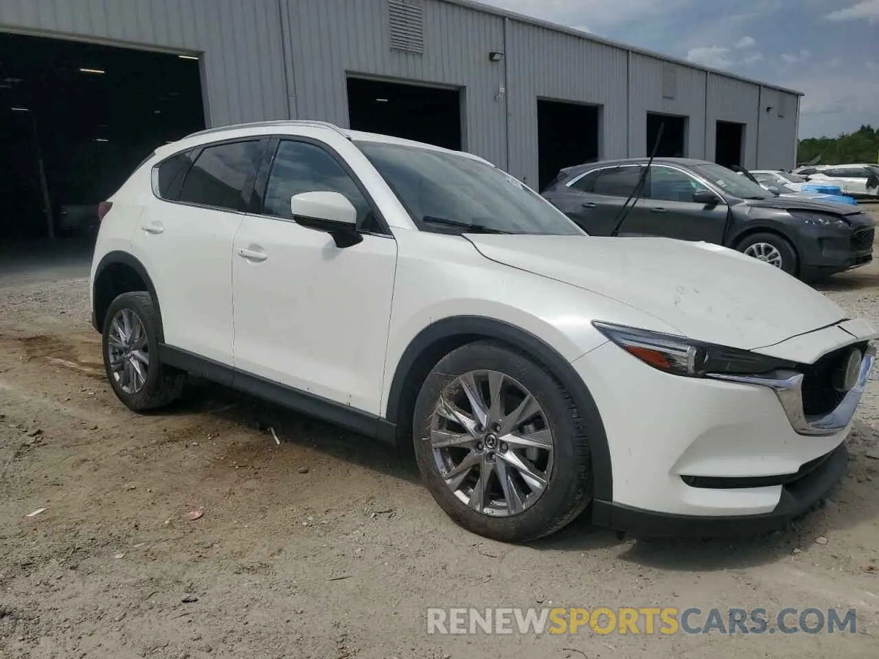 4 fotografías del automóvil dañado JM3KFBDM8M1437610 MAZDA CX-5 2021