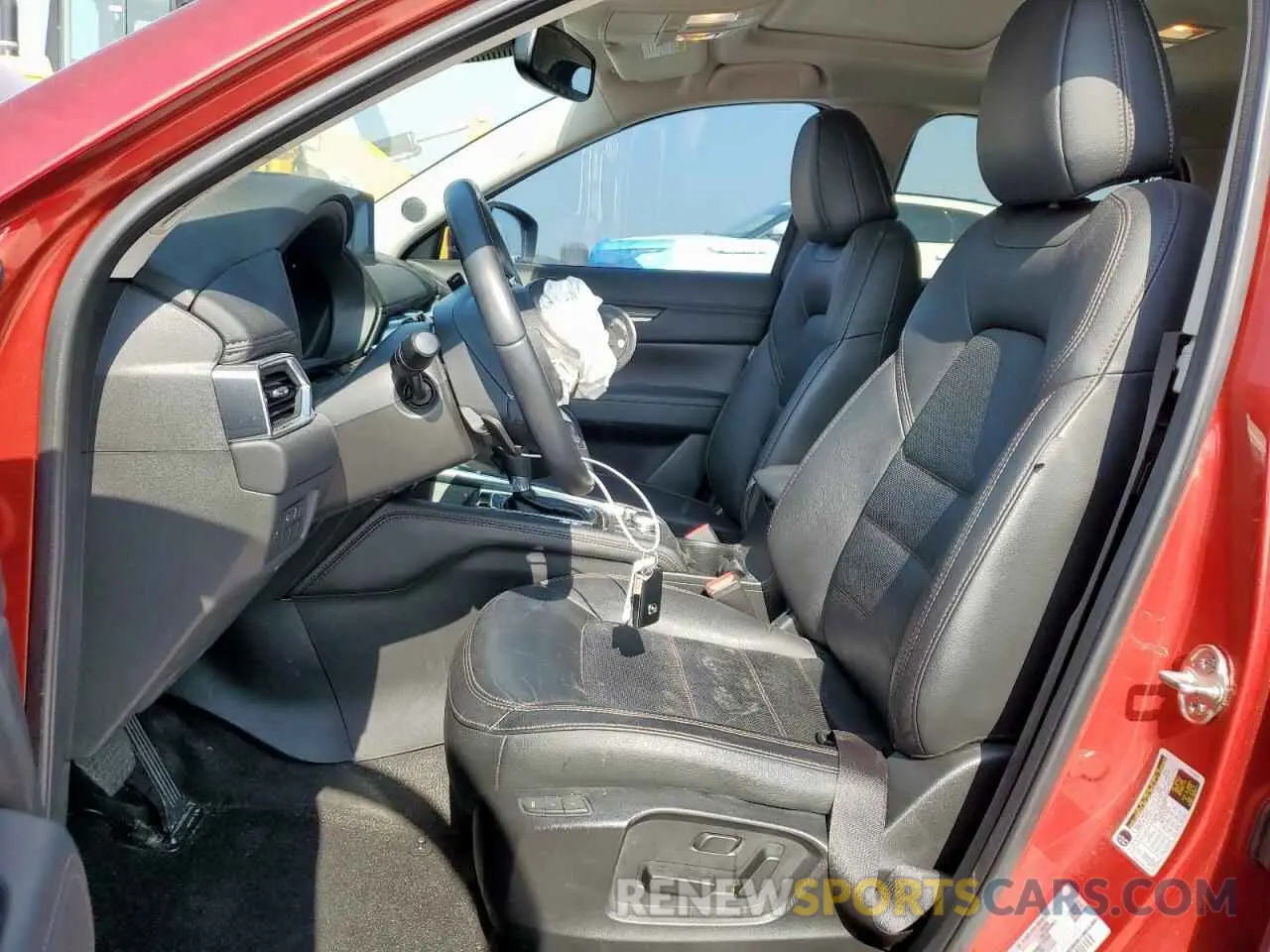 7 fotografías del automóvil dañado JM3KFBDM9M0490614 MAZDA CX-5 2021