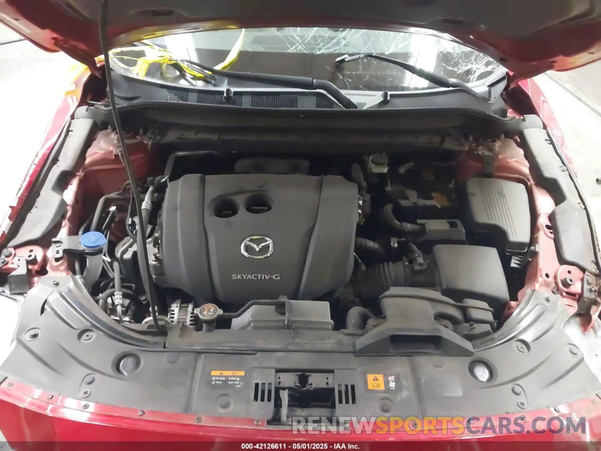 10 fotografías del automóvil dañado JM3KFBDMXM0439350 MAZDA CX-5 2021