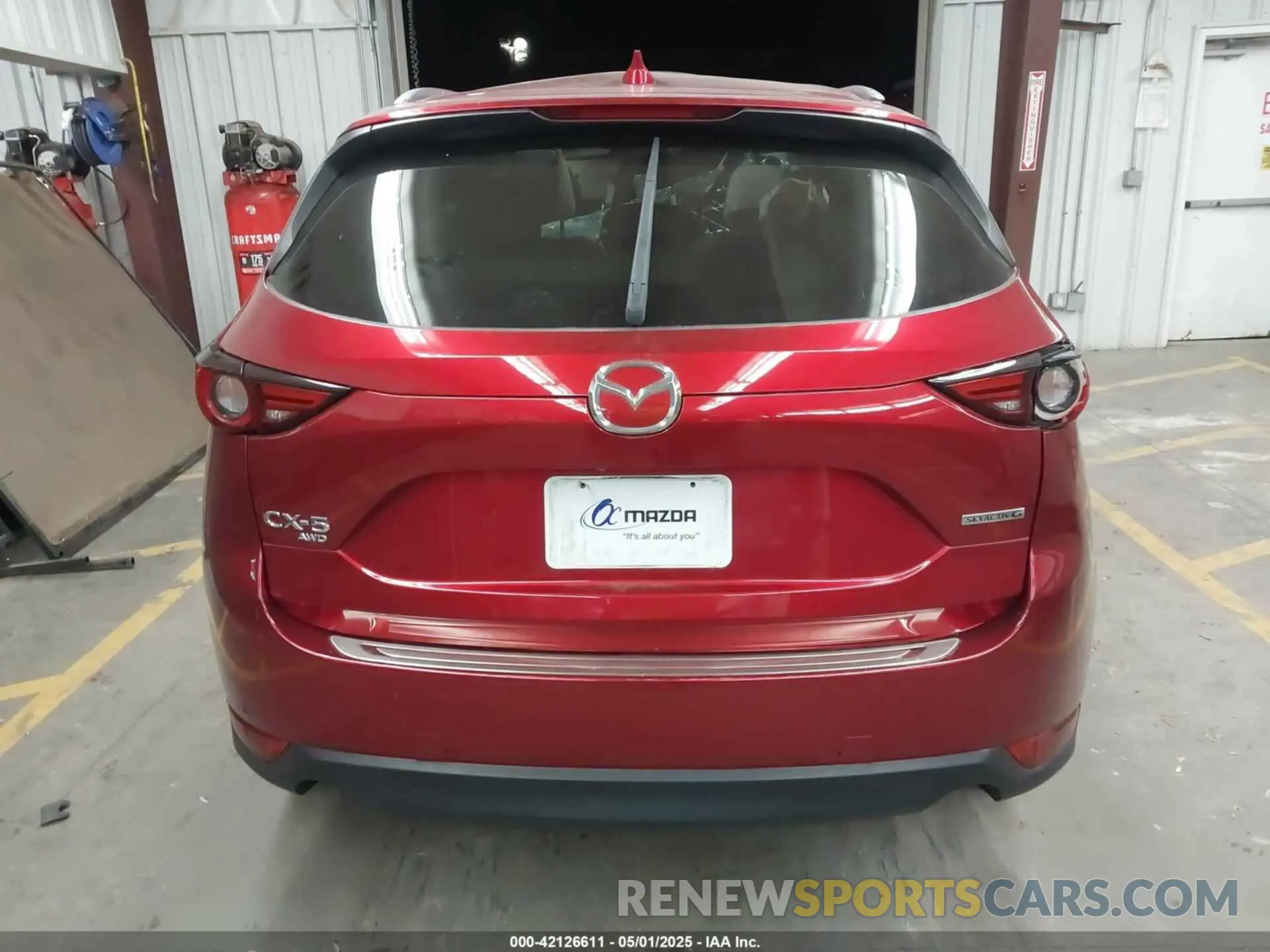 15 fotografías del automóvil dañado JM3KFBDMXM0439350 MAZDA CX-5 2021