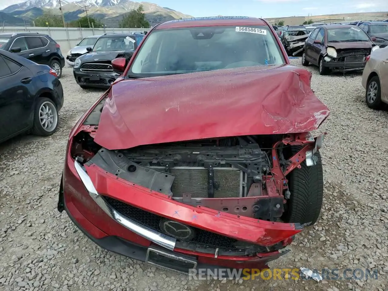 5 fotografías del automóvil dañado JM3KFBDMXM0489052 MAZDA CX-5 2021