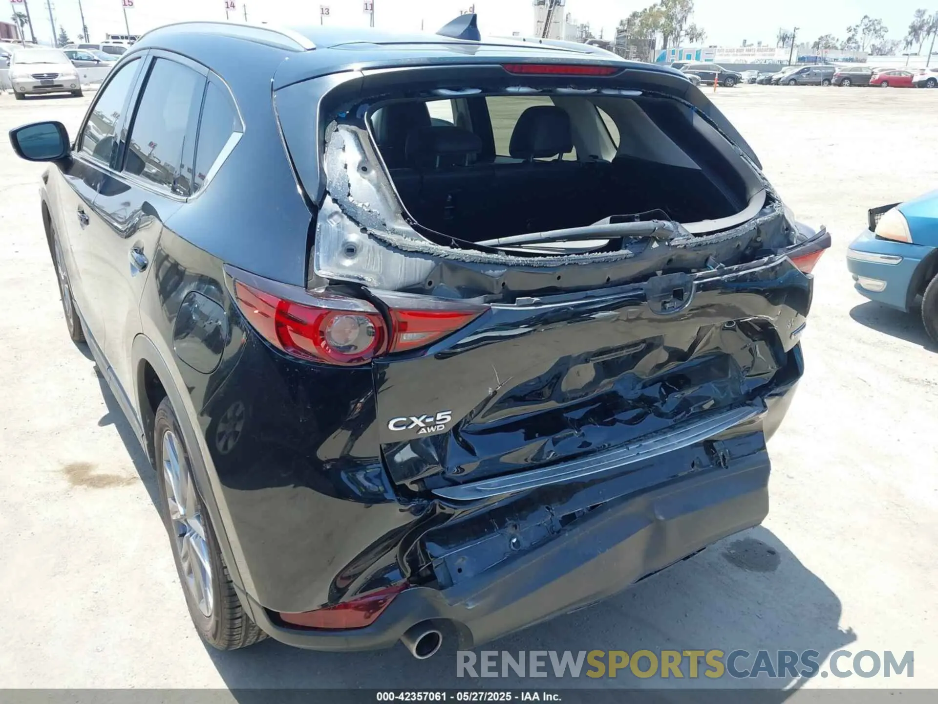 6 fotografías del automóvil dañado JM3KFBDMXM1487182 MAZDA CX-5 2021