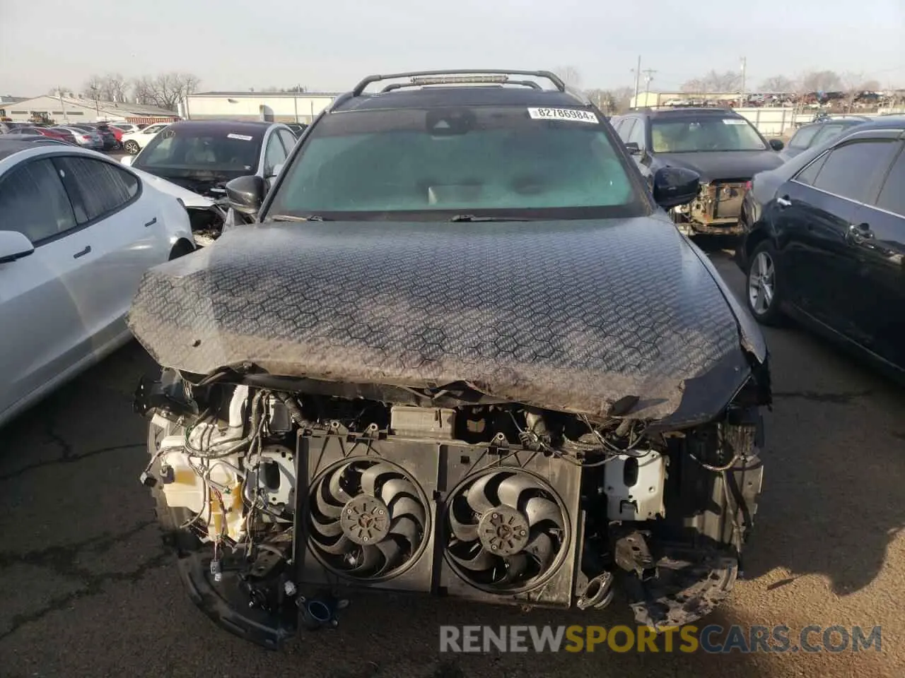 5 fotografías del automóvil dañado JM3KFBEY2M0345187 MAZDA CX-5 2021