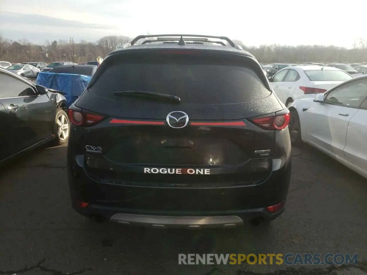 6 fotografías del automóvil dañado JM3KFBEY2M0345187 MAZDA CX-5 2021
