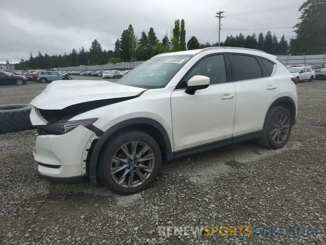 1 fotografías del automóvil dañado JM3KFBEY3M0410998 MAZDA CX-5 2021