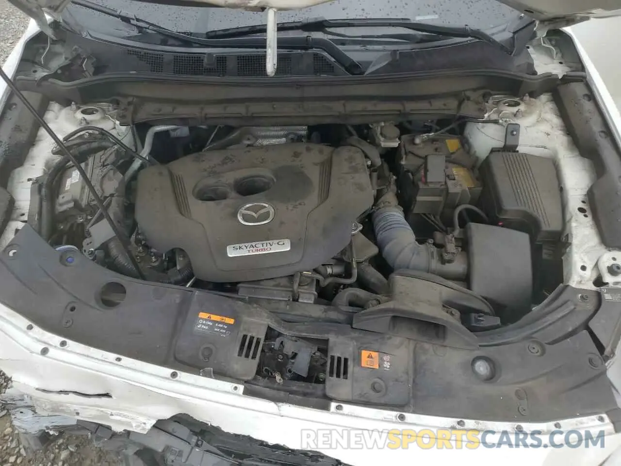 12 fotografías del automóvil dañado JM3KFBEY3M0410998 MAZDA CX-5 2021