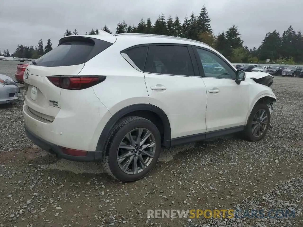 3 fotografías del automóvil dañado JM3KFBEY3M0410998 MAZDA CX-5 2021
