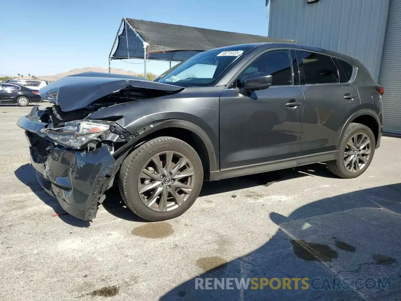 1 fotografías del automóvil dañado JM3KFBEY4M0440799 MAZDA CX-5 2021
