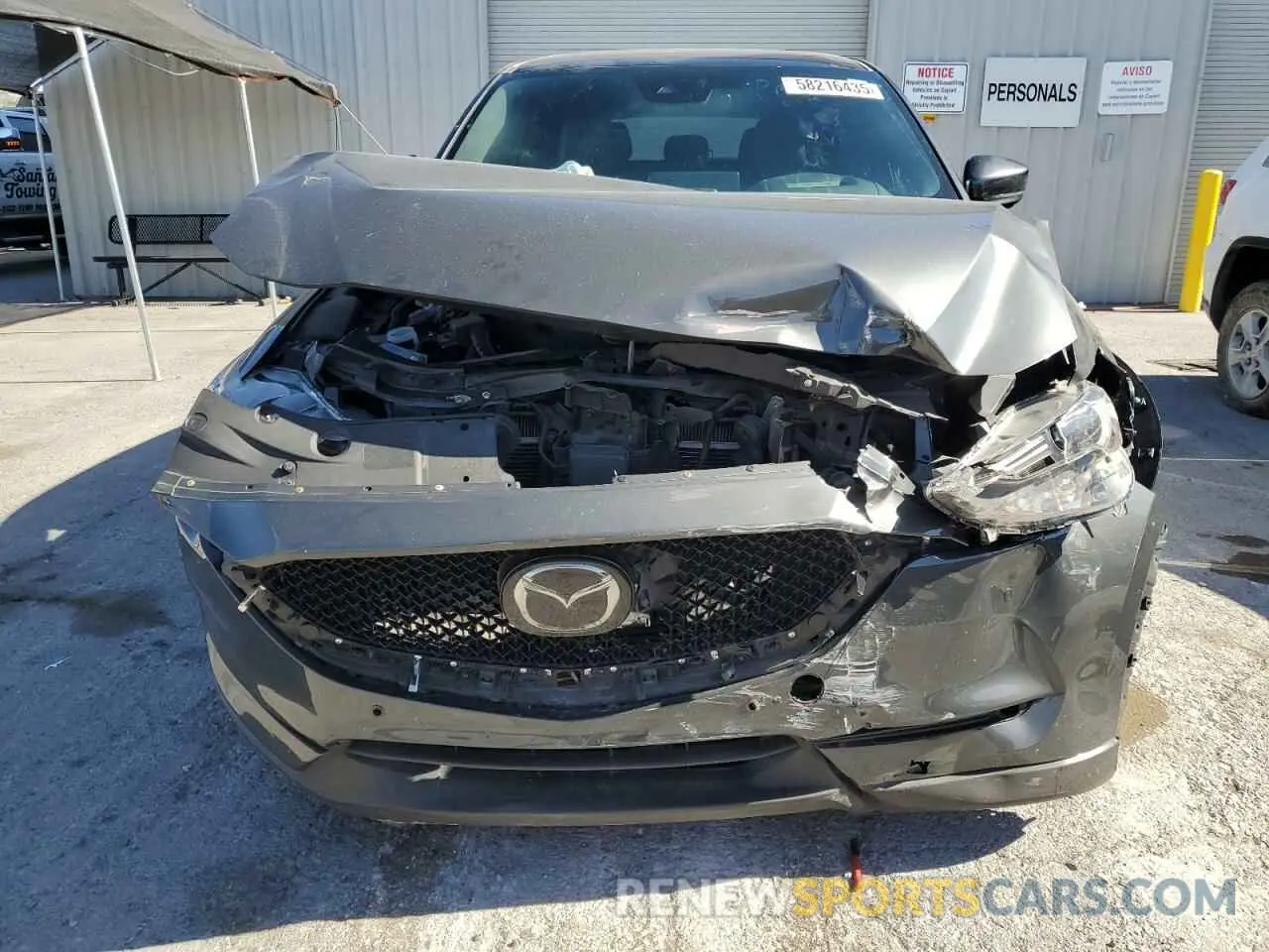 5 fotografías del automóvil dañado JM3KFBEY4M0440799 MAZDA CX-5 2021