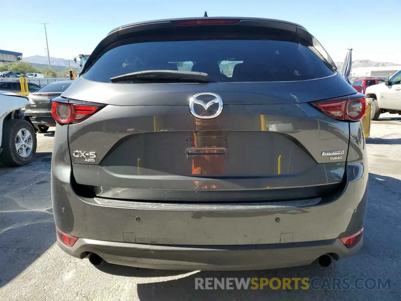 6 fotografías del automóvil dañado JM3KFBEY4M0440799 MAZDA CX-5 2021