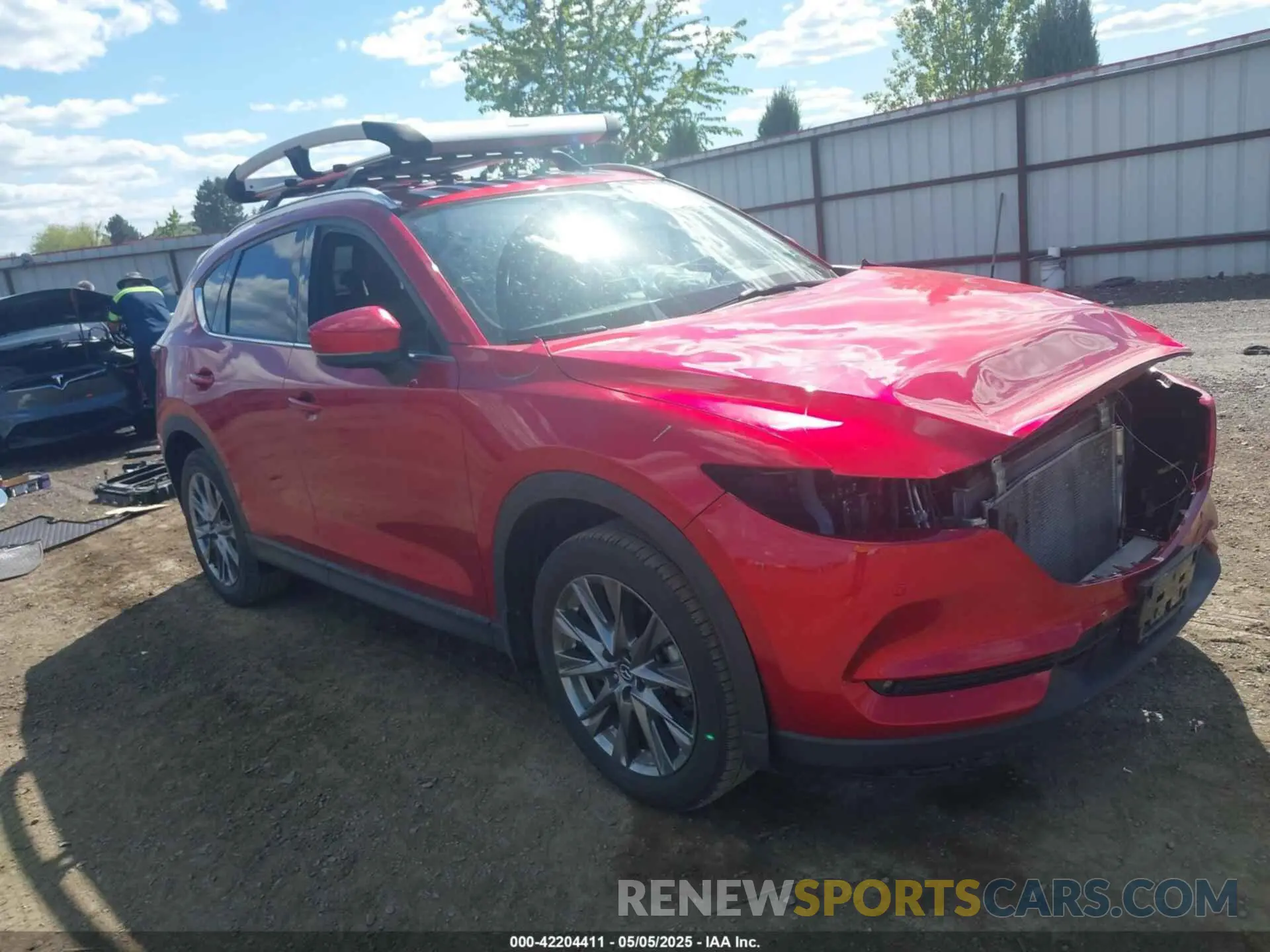 1 fotografías del automóvil dañado JM3KFBEY5M0442075 MAZDA CX-5 2021