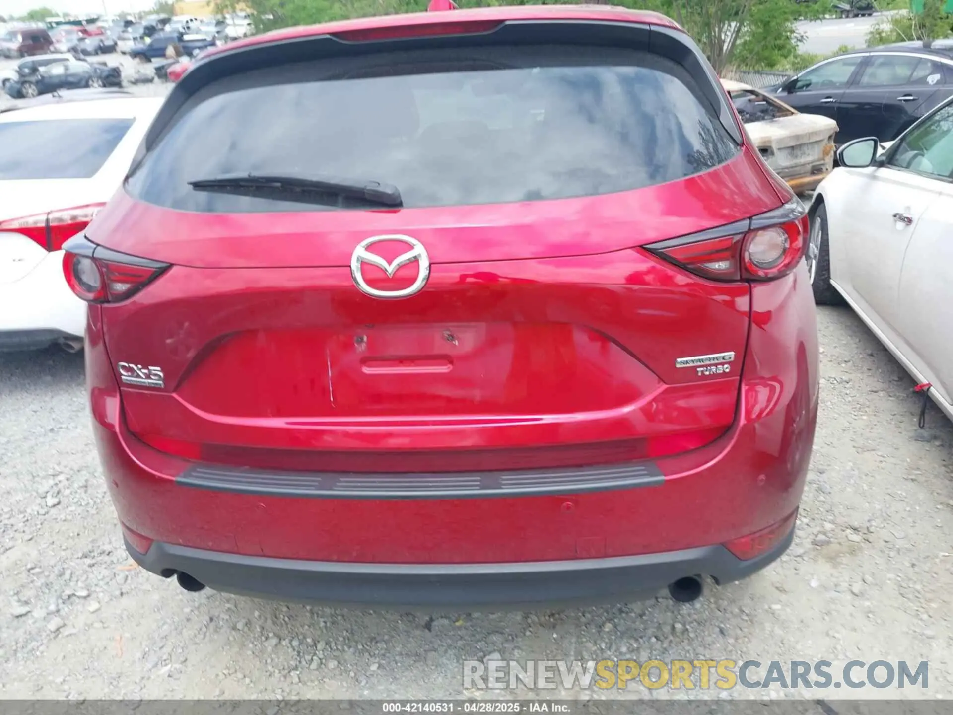 16 fotografías del automóvil dañado JM3KFBEY6M0419842 MAZDA CX-5 2021