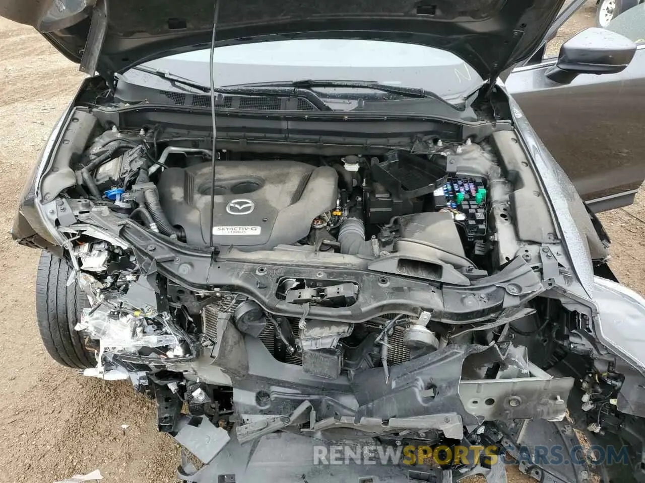 11 fotografías del automóvil dañado JM3KFBEY6M0424796 MAZDA CX-5 2021