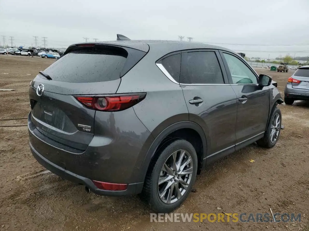 3 fotografías del automóvil dañado JM3KFBEY6M0424796 MAZDA CX-5 2021