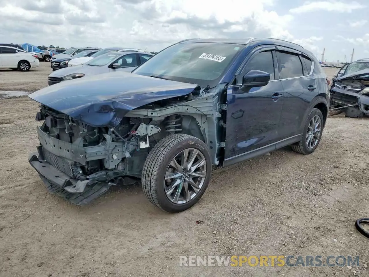 1 fotografías del automóvil dañado JM3KFBEYXM0345020 MAZDA CX-5 2021