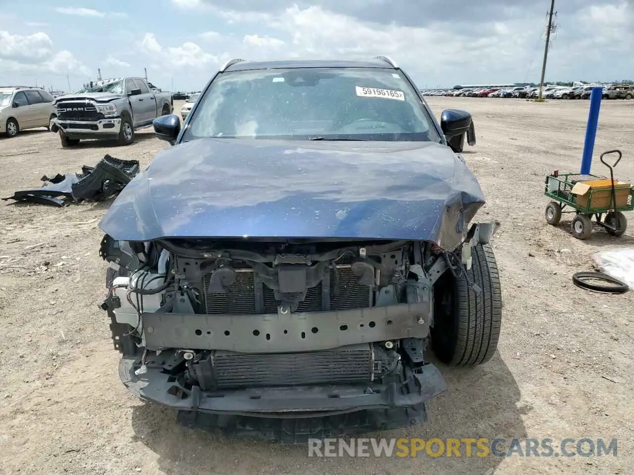 5 fotografías del automóvil dañado JM3KFBEYXM0345020 MAZDA CX-5 2021