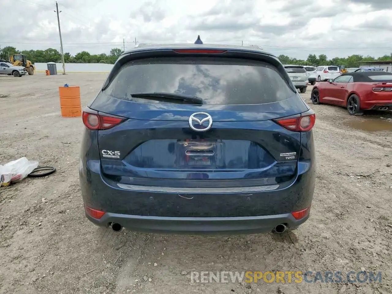 6 fotografías del automóvil dañado JM3KFBEYXM0345020 MAZDA CX-5 2021