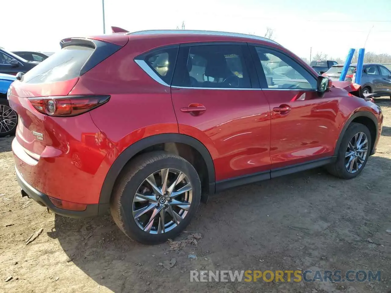 3 fotografías del automóvil dañado JM3KFBEYXM0434778 MAZDA CX-5 2021
