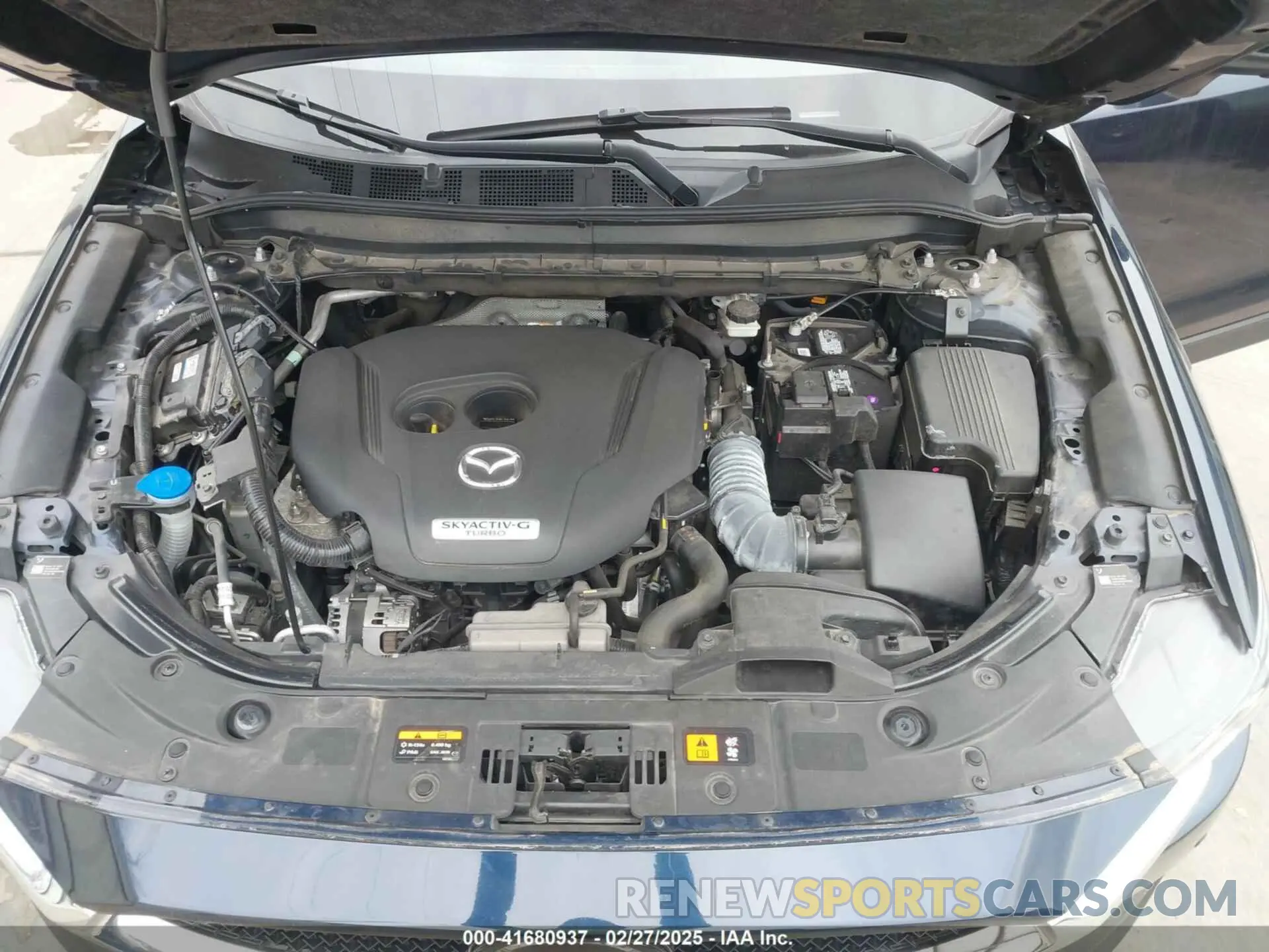 10 fotografías del automóvil dañado JM3KFBEYXM0439513 MAZDA CX-5 2021