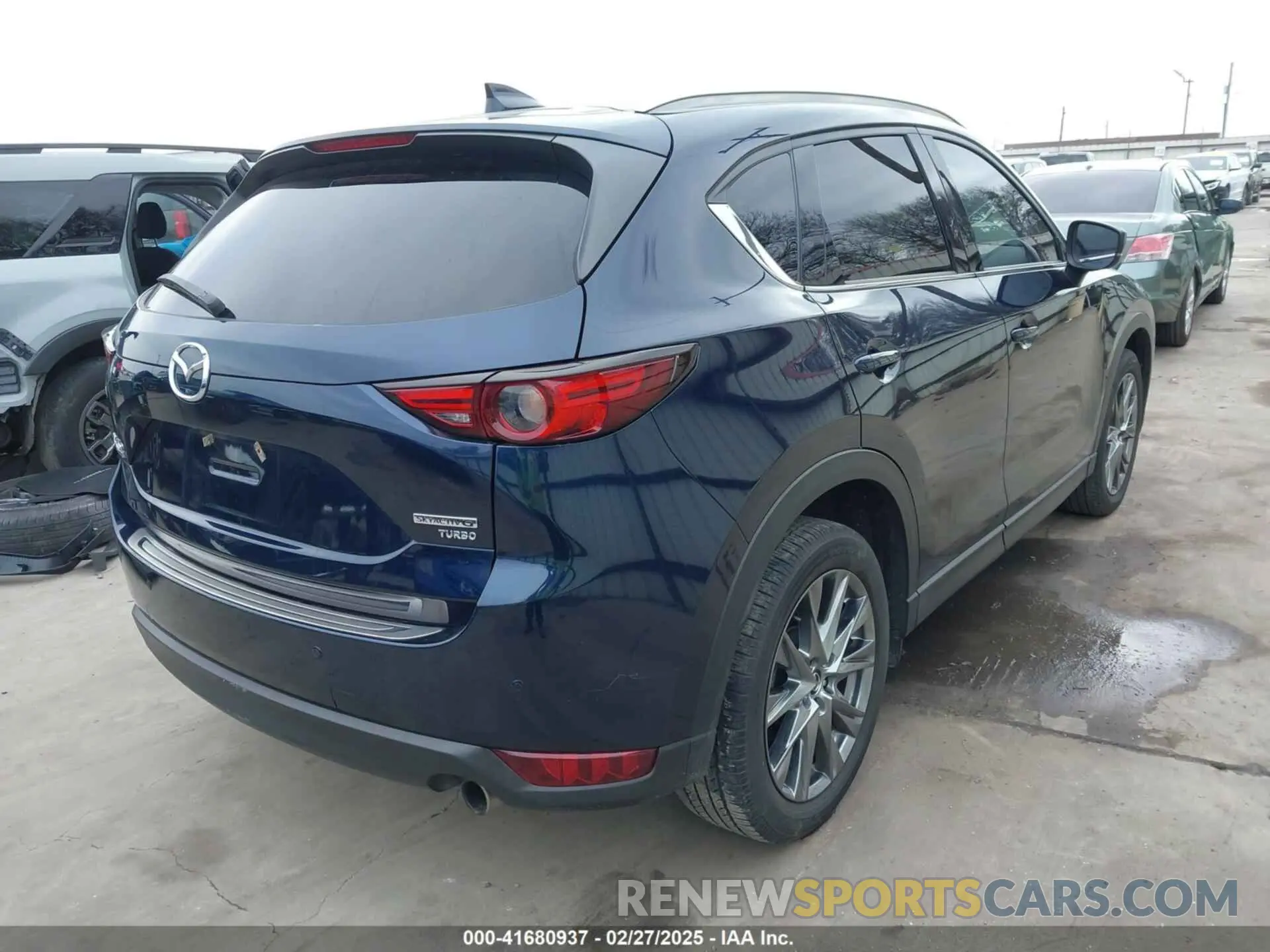 4 fotografías del automóvil dañado JM3KFBEYXM0439513 MAZDA CX-5 2021