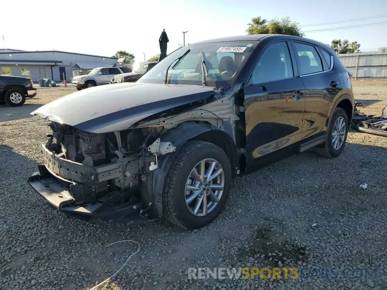 1 fotografías del automóvil dañado JM3KFBAM0N0567375 MAZDA CX-5 2022