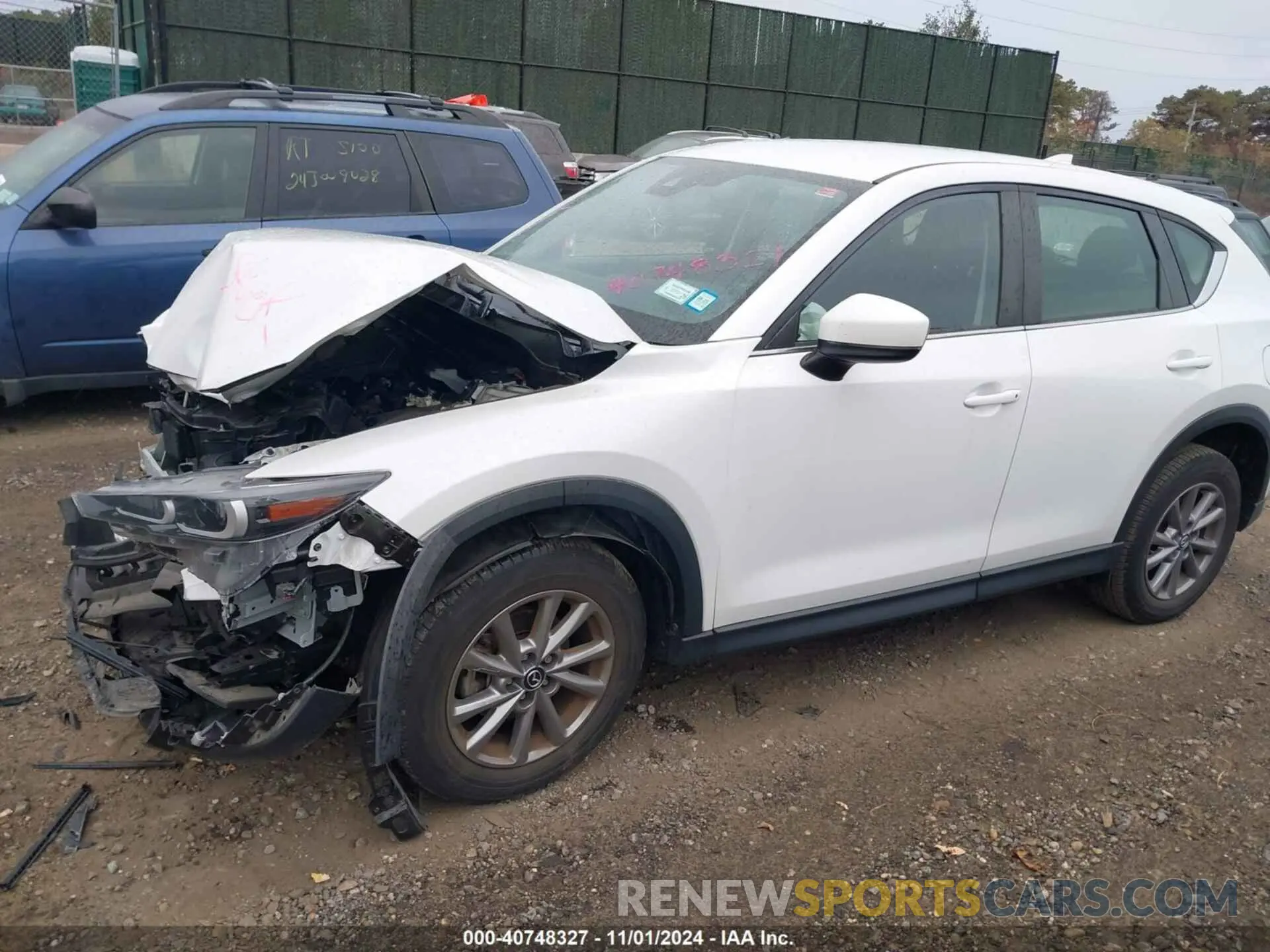 14 fotografías del automóvil dañado JM3KFBAM2N0534037 MAZDA CX-5 2022