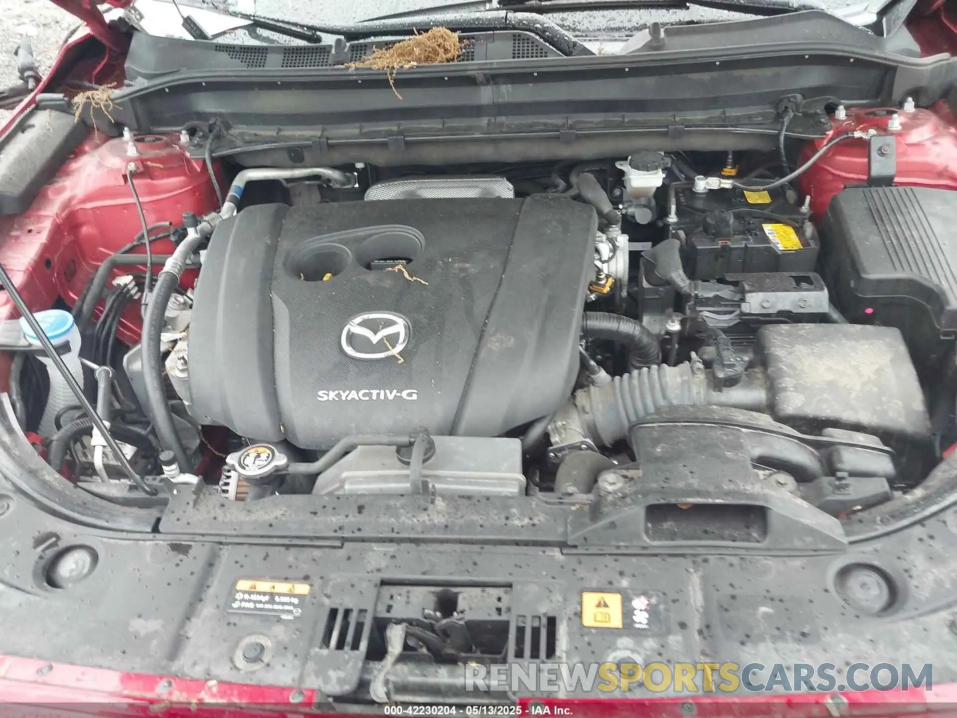 10 fotografías del automóvil dañado JM3KFBAM8N0536505 MAZDA CX-5 2022