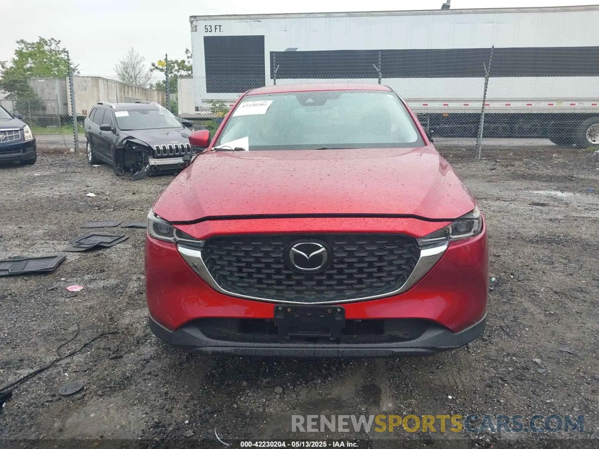 12 fotografías del automóvil dañado JM3KFBAM8N0536505 MAZDA CX-5 2022