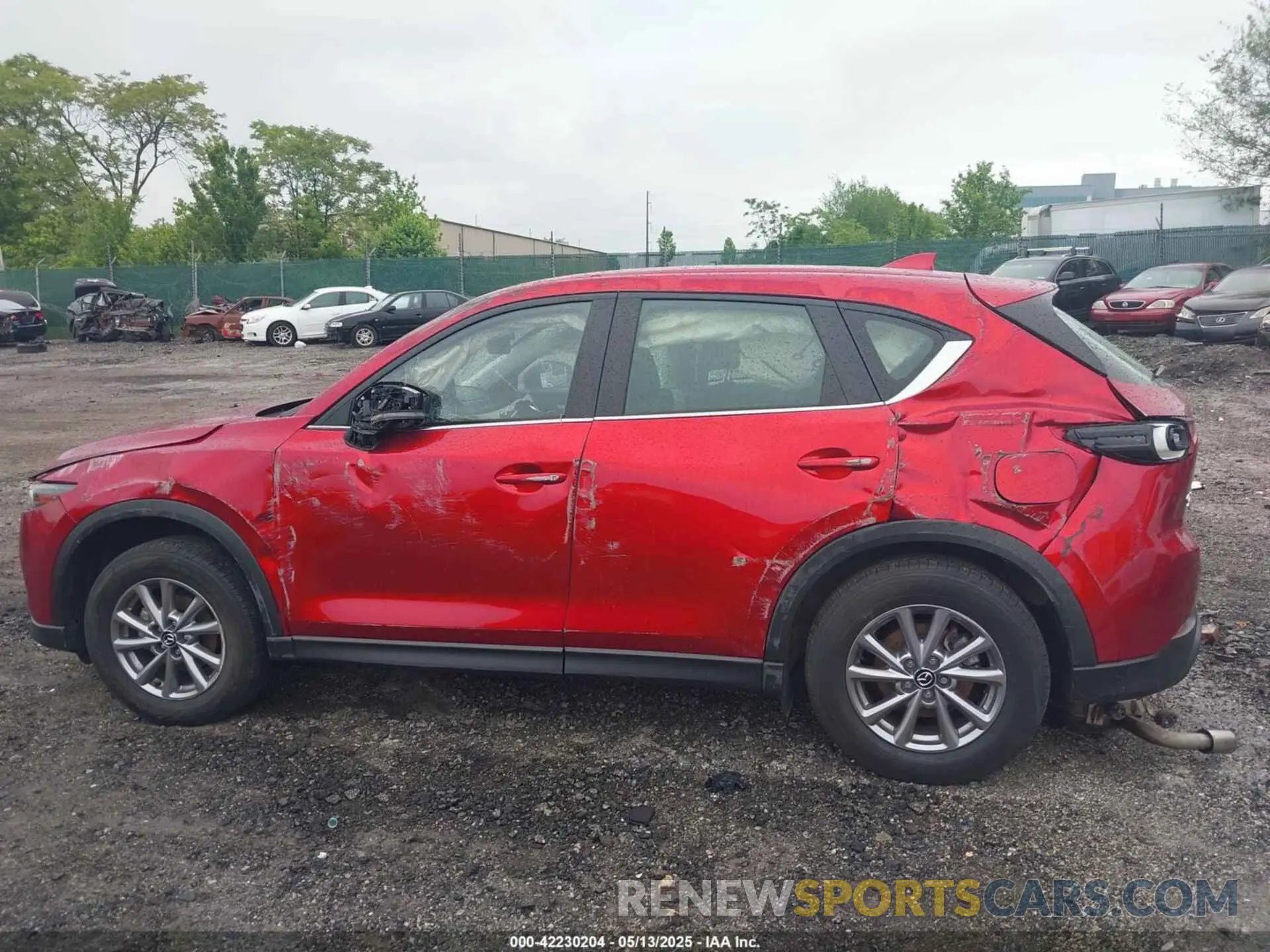 14 fotografías del automóvil dañado JM3KFBAM8N0536505 MAZDA CX-5 2022