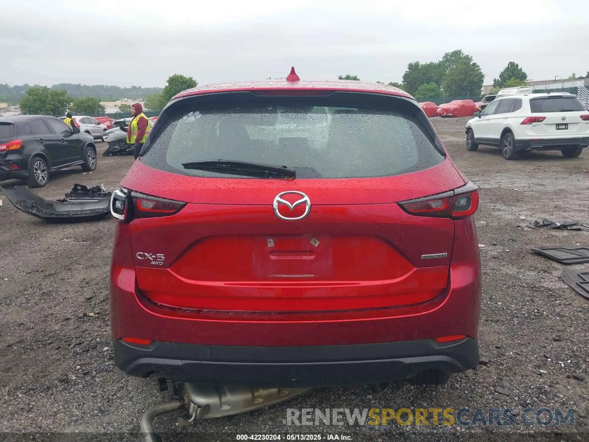 16 fotografías del automóvil dañado JM3KFBAM8N0536505 MAZDA CX-5 2022