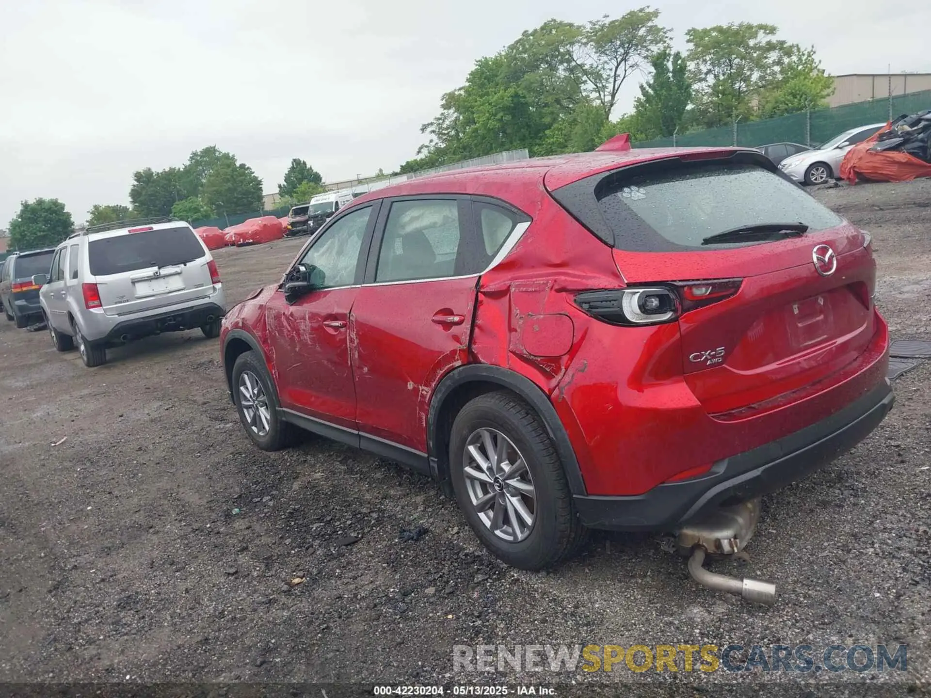 3 fotografías del automóvil dañado JM3KFBAM8N0536505 MAZDA CX-5 2022