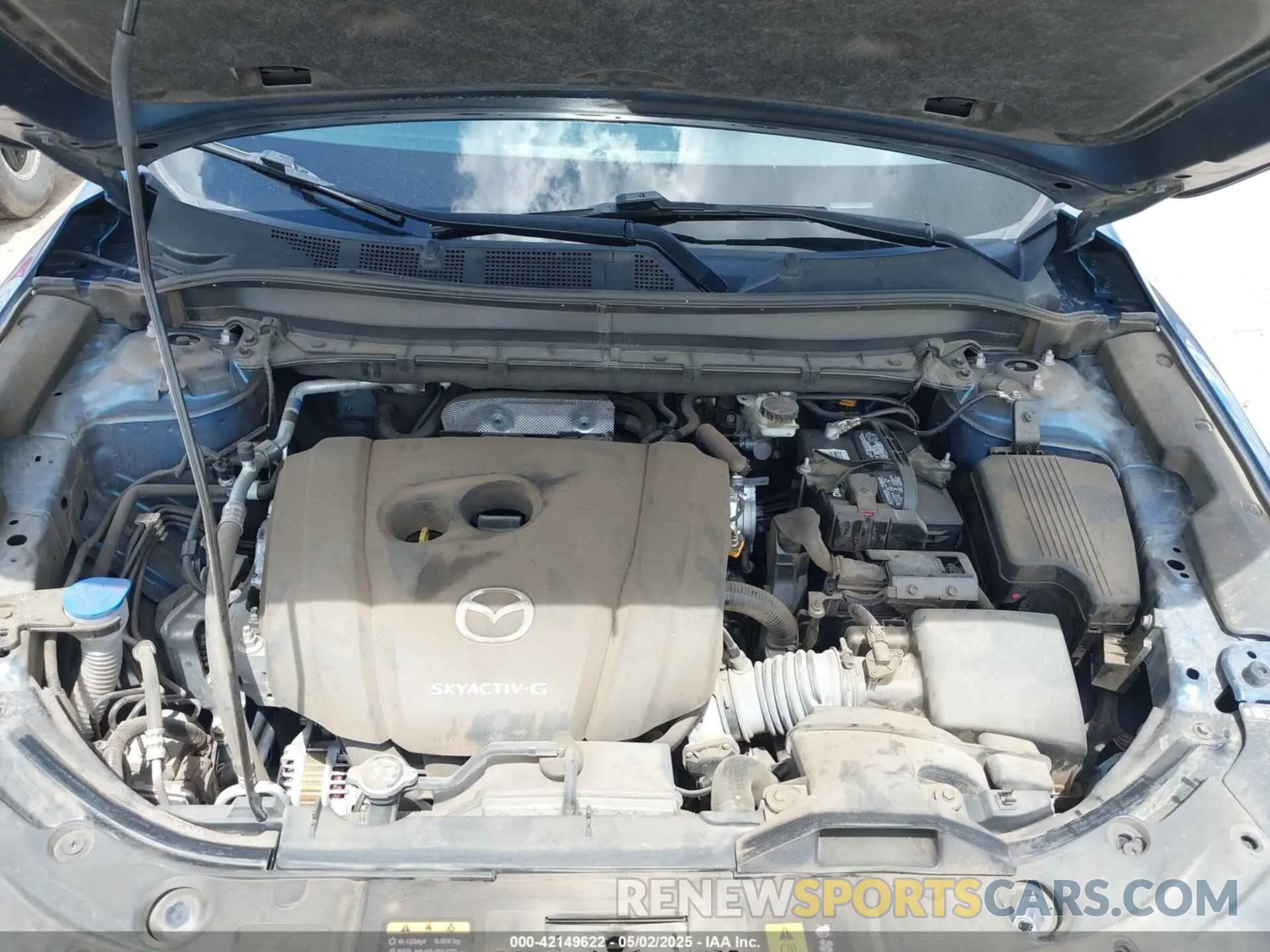 10 fotografías del automóvil dañado JM3KFBAM8N0546824 MAZDA CX-5 2022