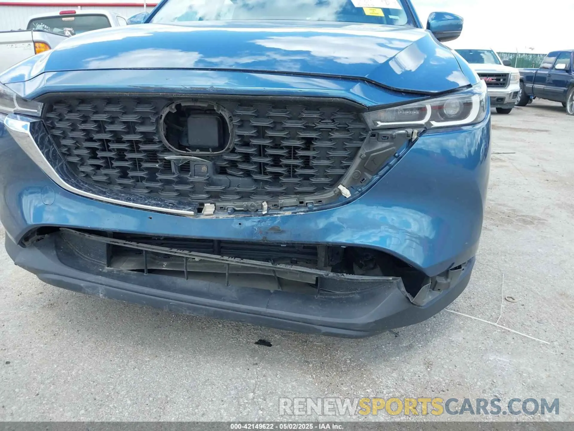 6 fotografías del automóvil dañado JM3KFBAM8N0546824 MAZDA CX-5 2022