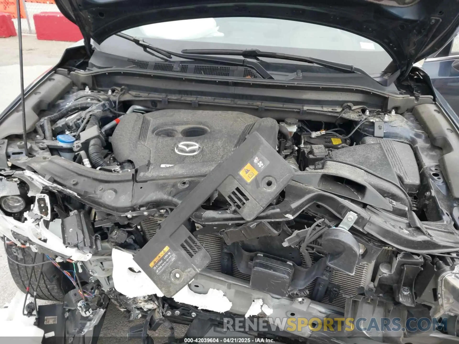 10 fotografías del automóvil dañado JM3KFBAY2N0640992 MAZDA CX-5 2022
