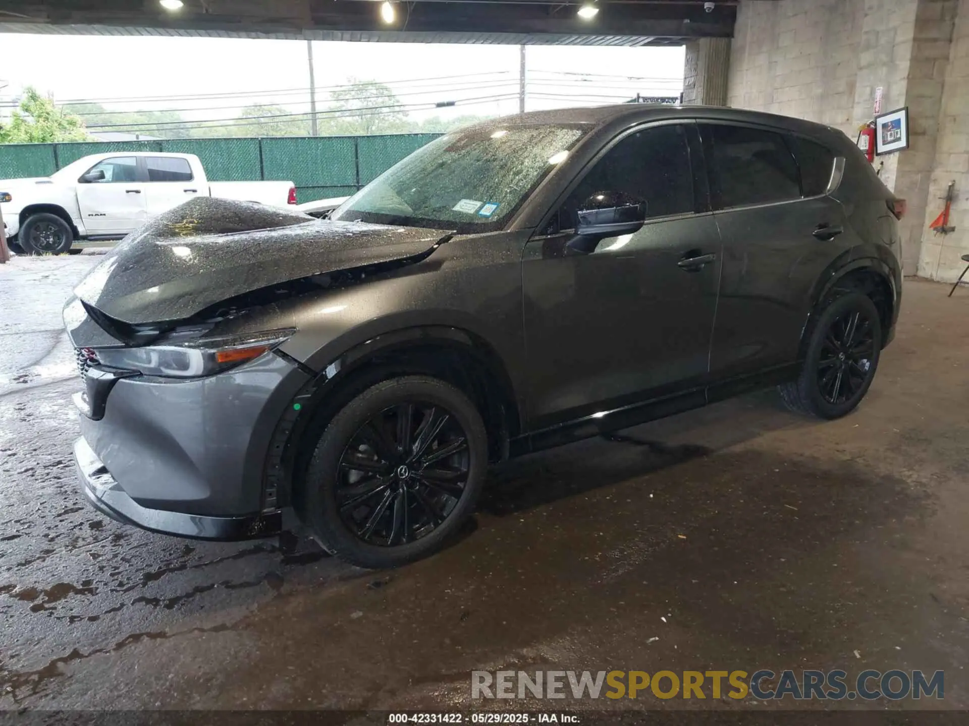 2 fotografías del automóvil dañado JM3KFBAY3N0534020 MAZDA CX-5 2022