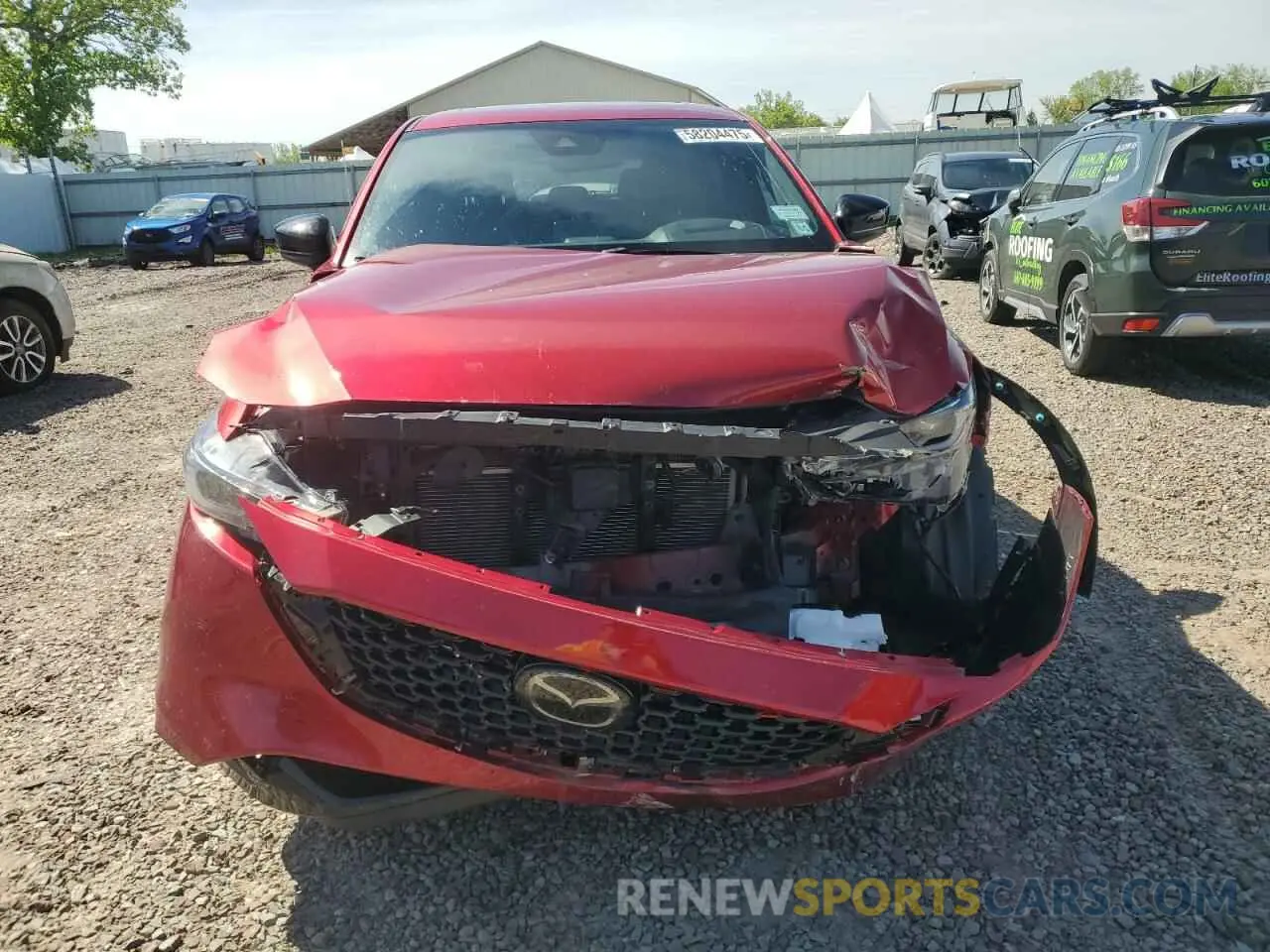 5 fotografías del automóvil dañado JM3KFBAY4N0609890 MAZDA CX-5 2022