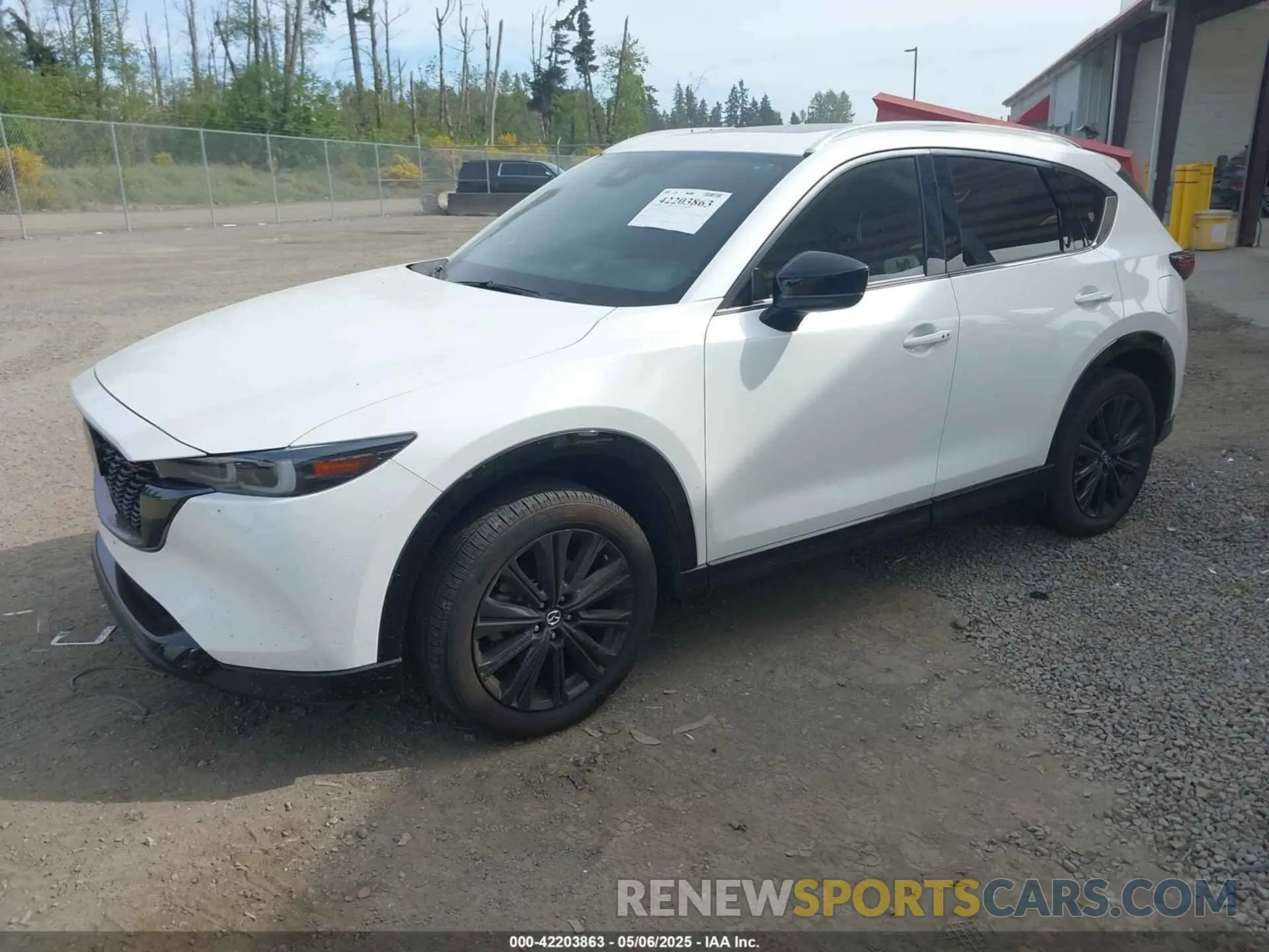 2 fotografías del automóvil dañado JM3KFBAY9N0552019 MAZDA CX-5 2022