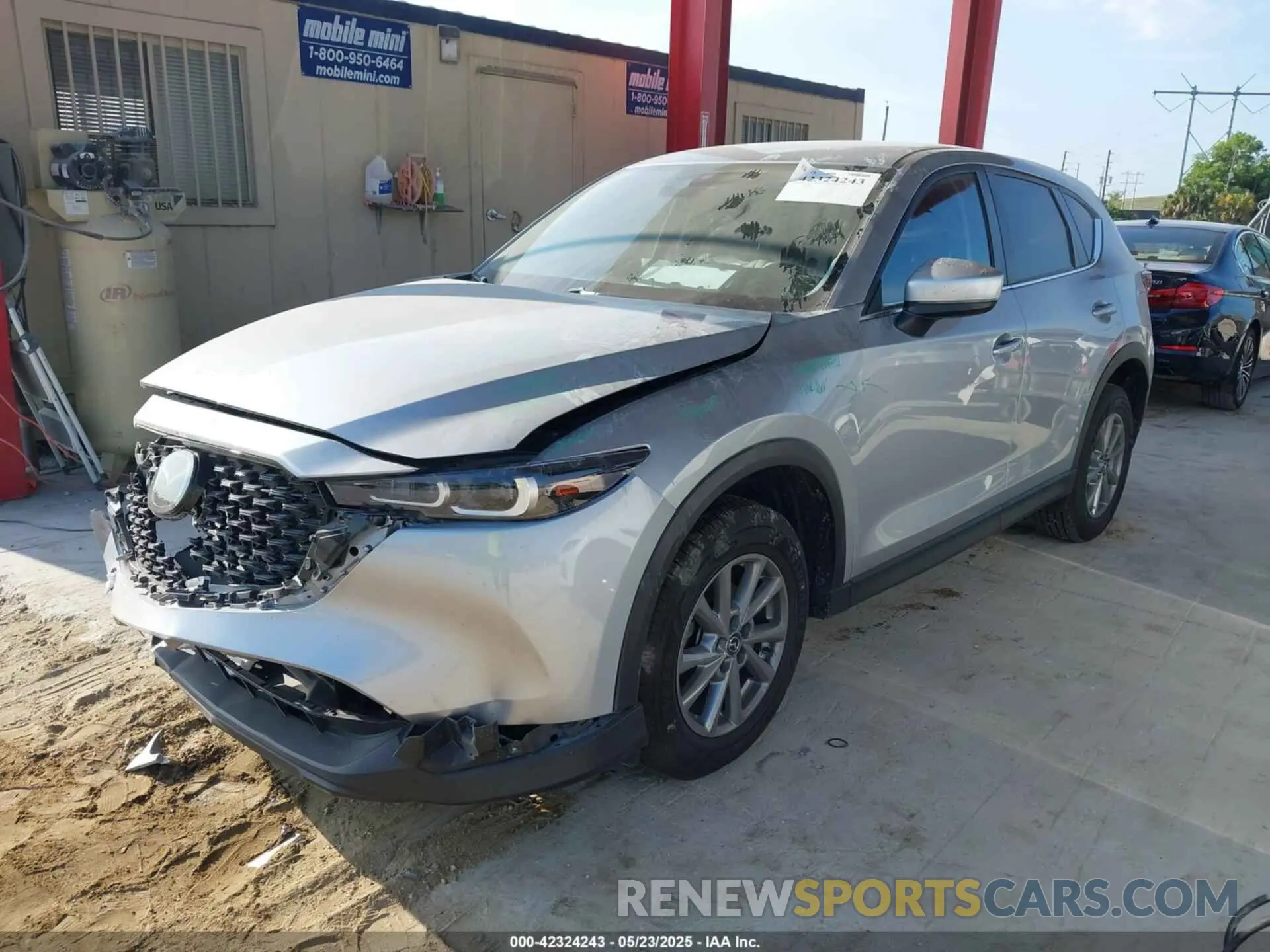 2 fotografías del automóvil dañado JM3KFBBM2N0598920 MAZDA CX-5 2022