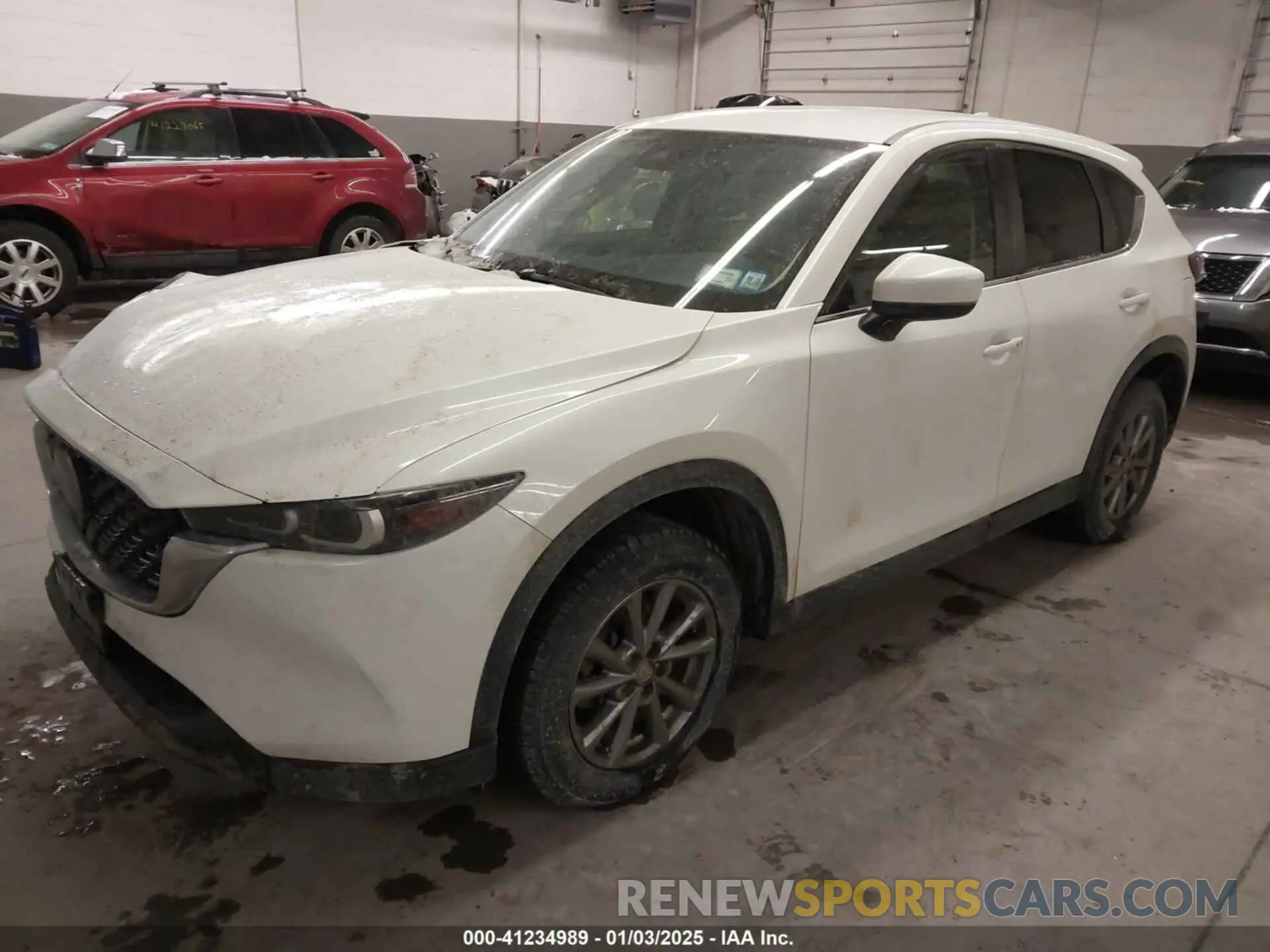 2 fotografías del automóvil dañado JM3KFBBM3N0534644 MAZDA CX-5 2022