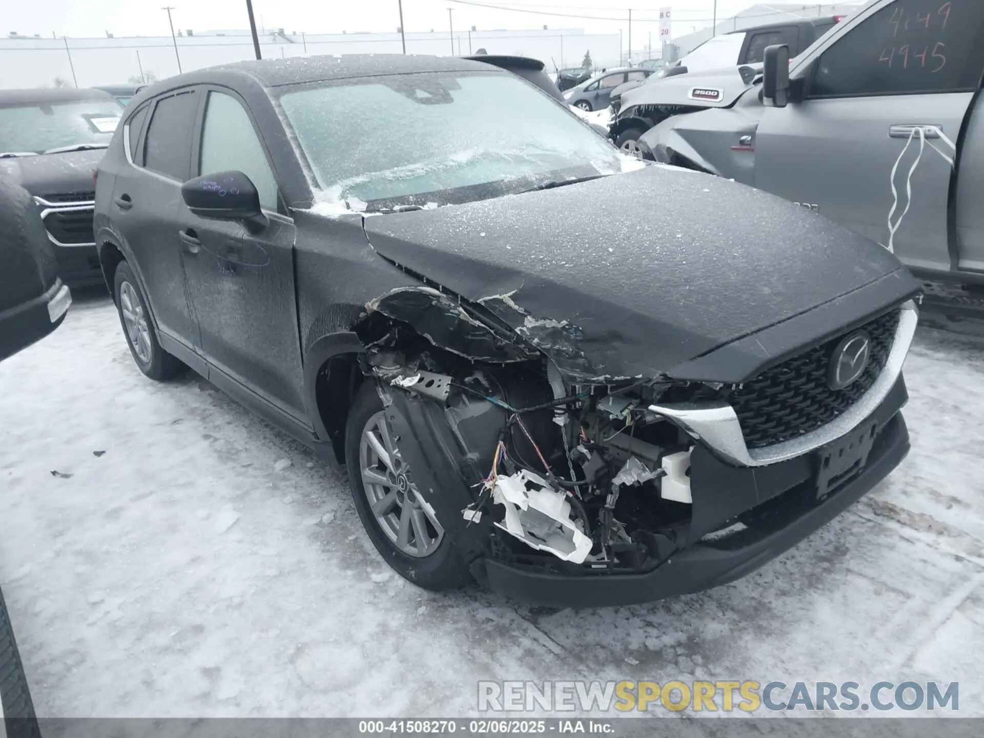 1 fotografías del automóvil dañado JM3KFBBM5N0540879 MAZDA CX-5 2022