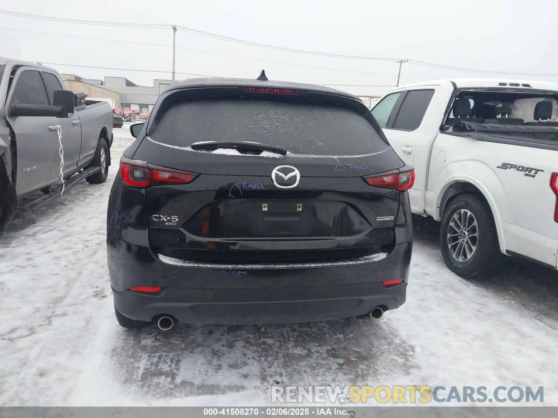 16 fotografías del automóvil dañado JM3KFBBM5N0540879 MAZDA CX-5 2022